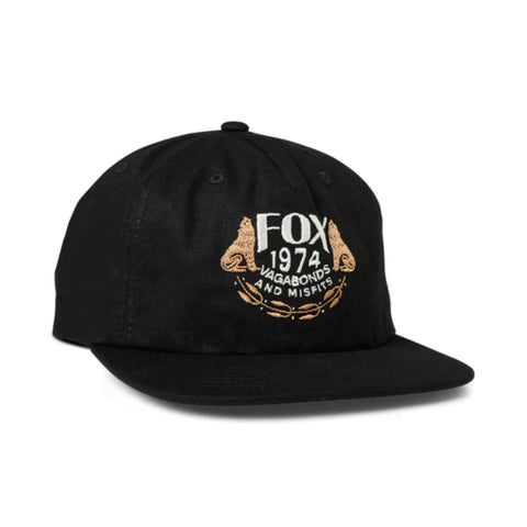 GORRA FOX AJUSTABLE PREDOMINANT NEGRO OS