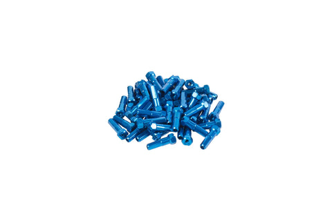 NIPLES GSPORT TAPER HEX 40PCS AZUL ANODIZADO